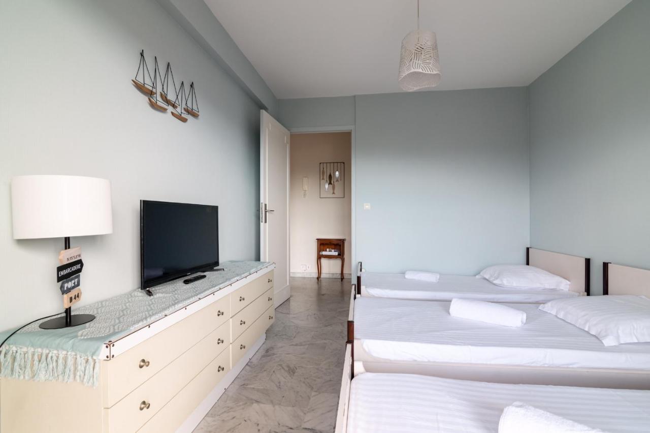 Appartement Grand T3 Juan les Pins, 2 balcons, proche plage à Antibes Extérieur photo